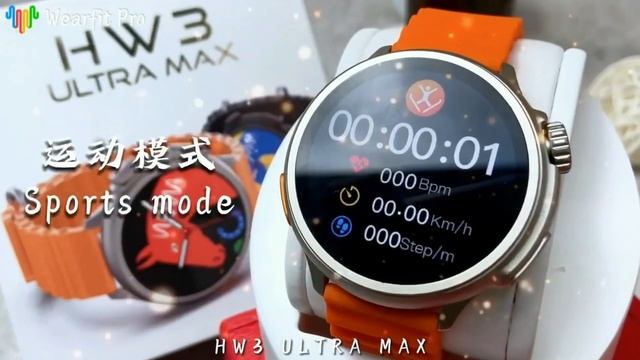 Novo New Arrival HW3 Ultra Max 1 52 Screen Smartwatch pk DT Ultra Mate 2023 смотреть онлайн