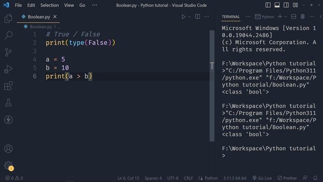 Python Boolean Data Type Explained in Hindi: Understanding True, False, and Logical Operators смотреть онлайн