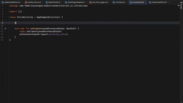 MVVM Habit Tracker App Tutorial in Android Studio (ViewPager2 Intro Screen) смотреть онлайн