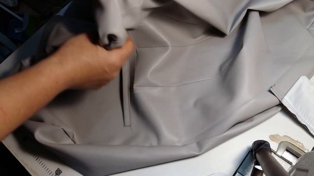 Карман в рамку с клапаном. Быстрый способ. смотреть онлайн