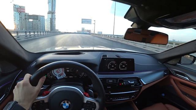600 л.с. BMW M5 F90 – городской тест-драйв! смотреть онлайн