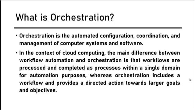 What is Orchestration | Kubernetes | K8 смотреть онлайн