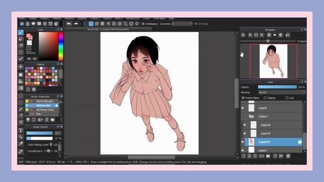 speedpaint ✦ practice drawing in perspective [medibang paint] смотреть онлайн