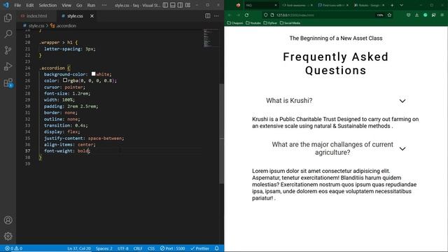 How to Create an Effective Faq Page Design with HTML and CSS смотреть онлайн