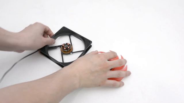 AeroCool Motion 12 Plus Red Fan Convenient Maintenance смотреть онлайн