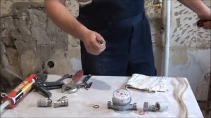 Установка счетчика воды своими руками: правила самостоятельного монтажа