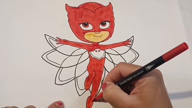 Gufetta | Super Pigiamini | PJ Mask | come colorare | come disegnare | colora | disegna #raiyoyo смотреть онлайн