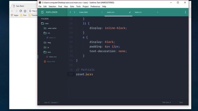 Learn Sass Basic Part 02 смотреть онлайн