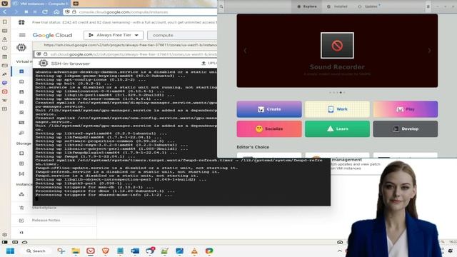 How to Build a FREE Ubuntu 22.04 Machine with the Google Cloud VPS free trial they promote смотреть онлайн