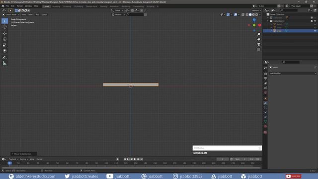 How to make a low-poly modular dungeon pack in Blender [2.91] (Part 2) смотреть онлайн