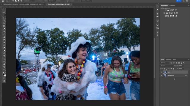Adobe Photoshop 2022 Save PSD & JPG смотреть онлайн