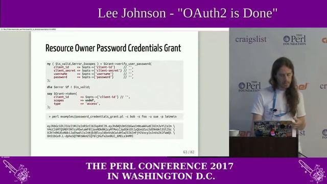 Lee Johnson - OAuth2 is DOne смотреть онлайн