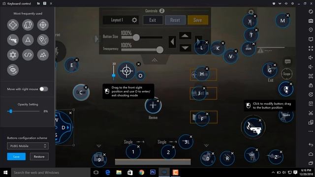 Best Keyboard & Mouse setting for PUBG Mobile Emulator [Nox Player] смотреть онлайн