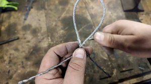 Чалка своими руками за 5 минут!!! НАДЕЖНО и ПРОСТО сделать петлю на тросе!!!