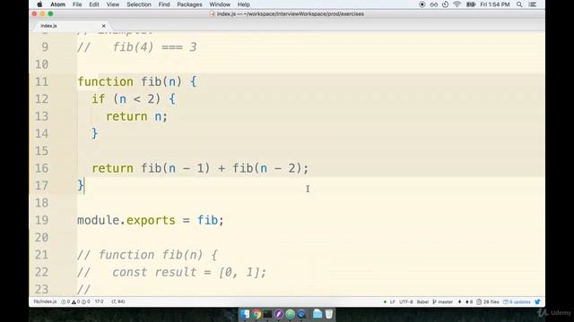 16. Runtime Complexity in Practice - Fibonacci 4 Memoi Mem Memoization! смотреть онлайн