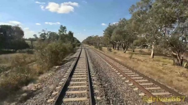 Drivers eye view, Southern Cross to Albury