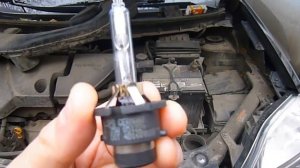 Замена лампы D2S на X-trail