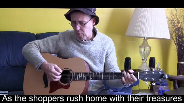 Silver Bells with Lyrics/Chords Acoustic Cover to Play/Sing Along - P33 смотреть онлайн