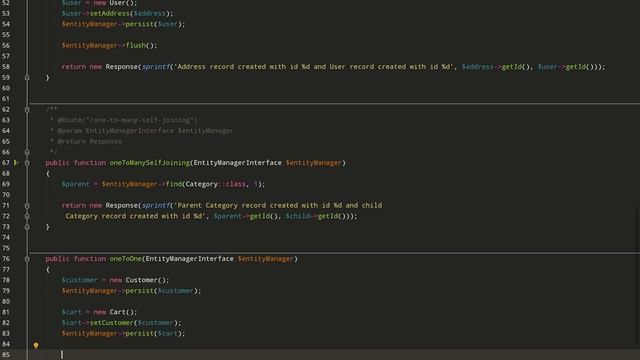 Doctrine ORM One to One relationship смотреть онлайн