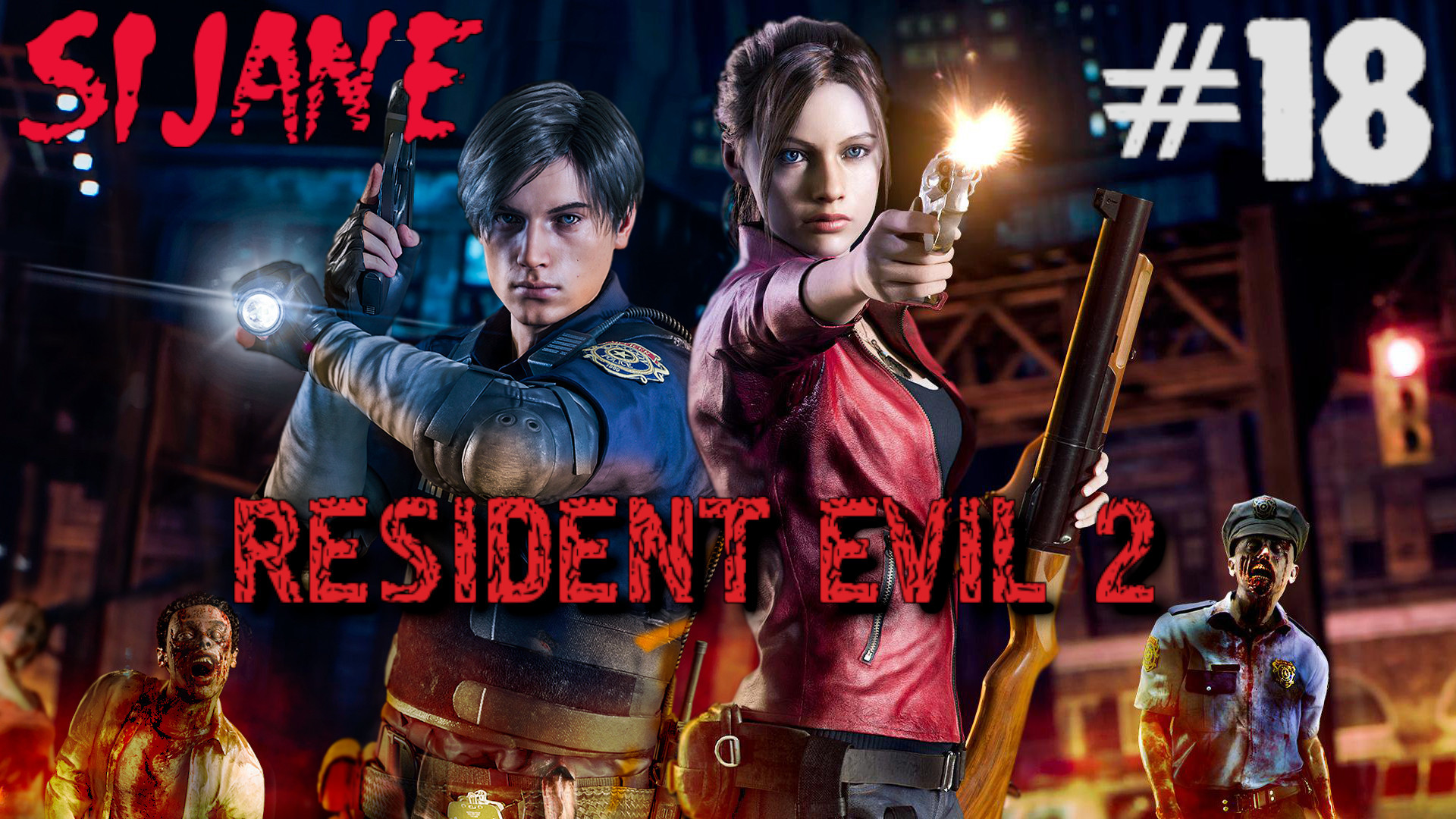 Resident Evil 2 Клэр #18 Рутина в участке смотреть онлайн