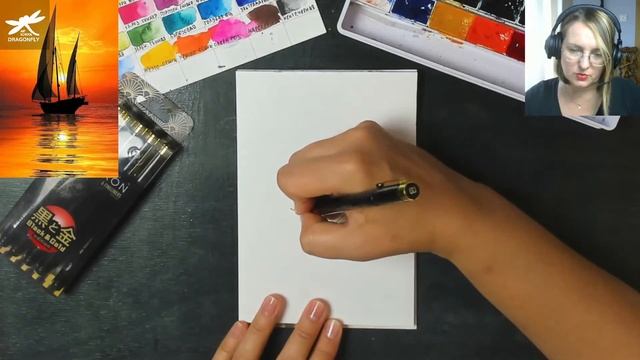 Как рисовать 2 морских скетча? How to paint 2 sea sketch? смотреть онлайн
