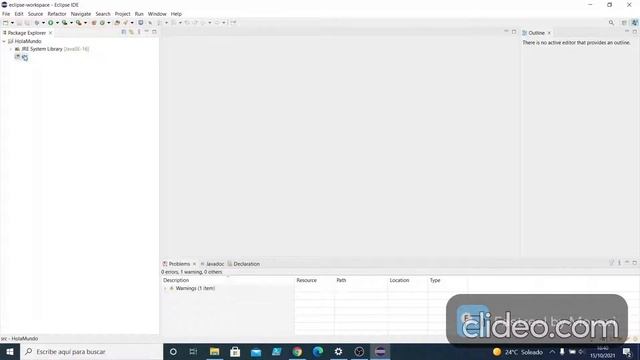 Instalacion de JDK, eclipse y babel + ejecucion de hola mundo смотреть онлайн