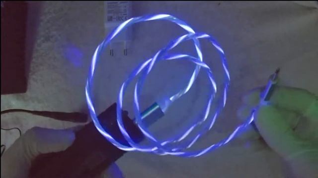 светящийся кабель usb для смартфона и Планшета смотреть онлайн