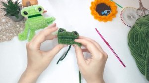 Длинноногая лягушка ? Мастер-класс по вязанию амигуруми жабка