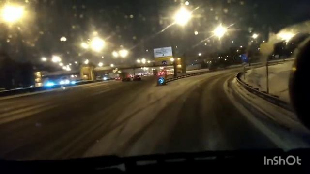 Москва-МКАД-М5-Рязань.Дальнобой бежит на погрузку смотреть онлайн
