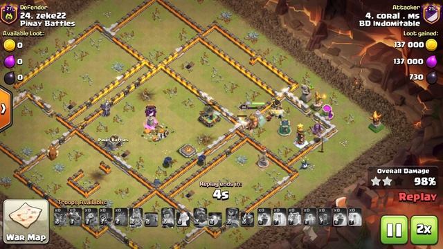 WAR AIR Destructions! Dragon + Rider Blimp Cloned Balloon Best War Strategy 2022 - Clash Of Clans смотреть онлайн