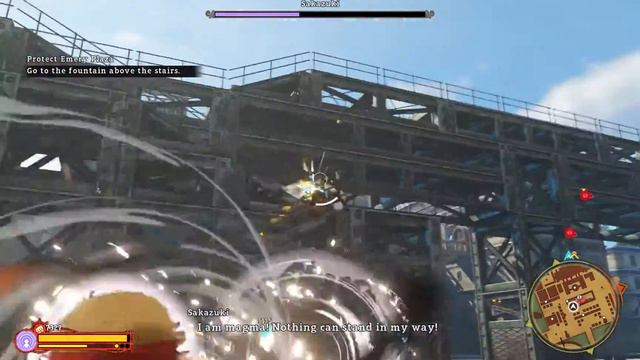 One Piece World Seeker: Post Game Akainu Boss Fight смотреть онлайн
