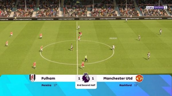 EA FC 24 Realistic Mod - Fulham vs Manchester United (PC Gameplay)