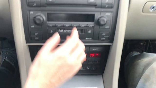 how to USE the climate controls in an A4 Audi смотреть онлайн