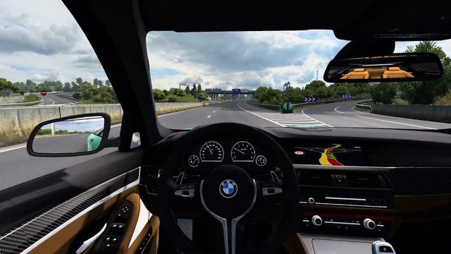 Bmw M5 F10 - Euro Truck Simulator 2 - Logitech G29 смотреть онлайн