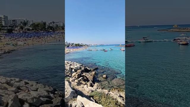 Fig tree bay beach, Cyprus October 2021 смотреть онлайн