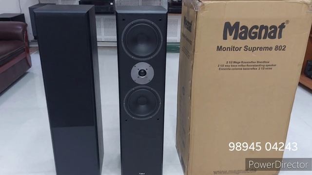 New MAGNAT (Monitor Supreme 802) - Floor standing speakers смотреть онлайн