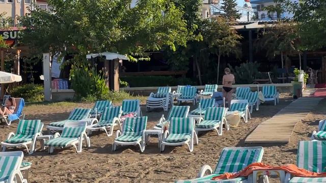 Guten Morgen aus Side - 19.10.2023. Schönes Wetter am Strand von Side (Türkei) 2023 #side #türkei смотреть онлайн