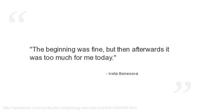 Iveta Benesova Quotes смотреть онлайн