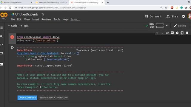 How to run python file in drive using google colab смотреть онлайн
