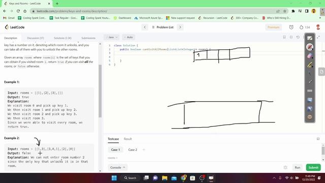 Leetcode 841 | Keys and Rooms | Streak ?| JAVA смотреть онлайн