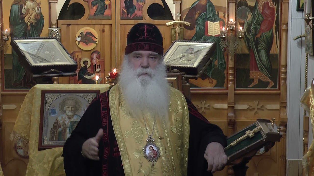 Слово Предстоятеля Церкви перед исповедью 19_12_2021 смотреть онлайн