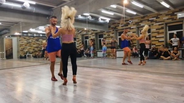 Bachata Sensual Alex Nechaev & Tania Bereziuk (El Gringo de la bachata - La ultima cancion )