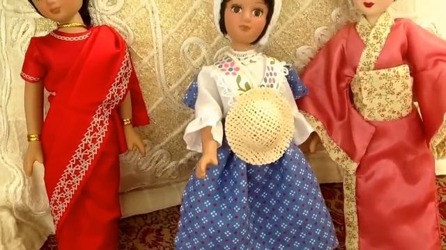 Vlog: куклы народов мира, начало коллекции. смотреть онлайн