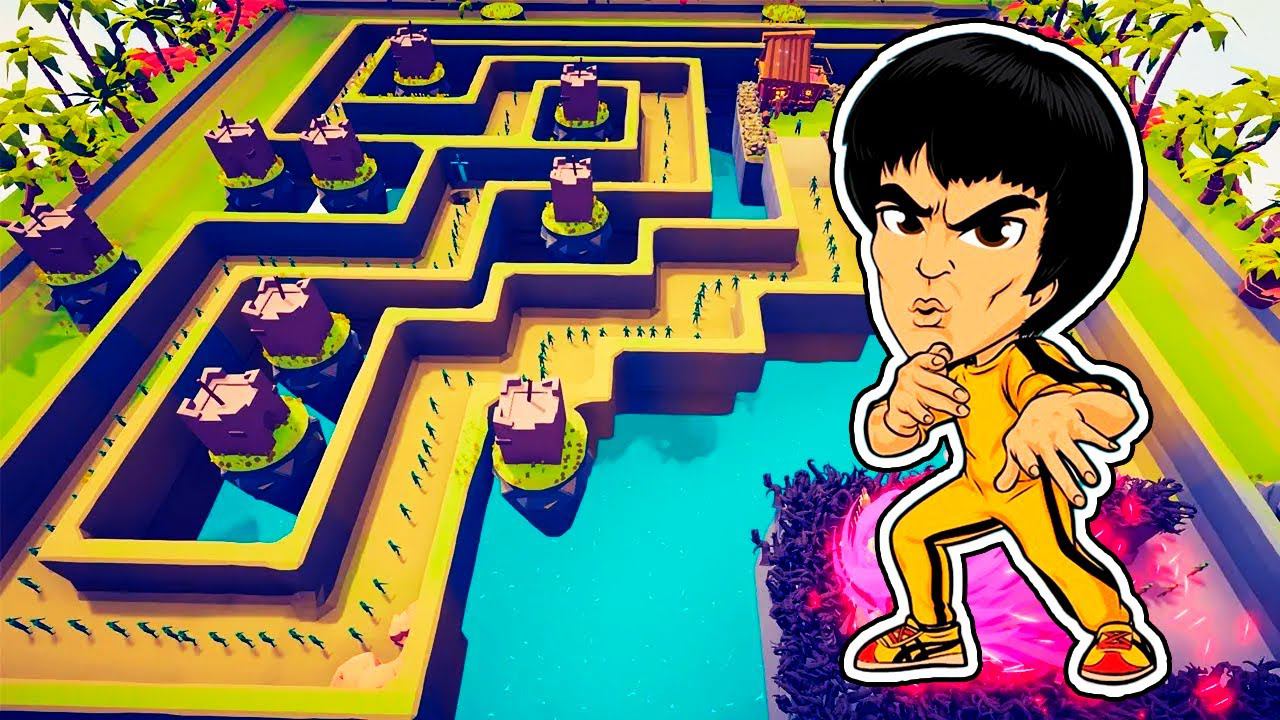 BRUCE LEE vs ZOMBIE | TABS - Totally Accurate Battle Simulator смотреть онлайн