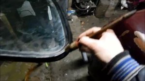 Lada Niva. Установка бокового стекла.