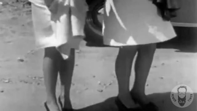 UNEXPECTED EXPERIENCES OF TWO GIRL HITCH-HIKERS - 194os SILENT FILM смотреть онлайн
