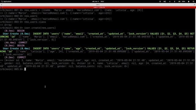 Ruby on Rails: Querying with ActiveRecord - create / update / delete in bulk смотреть онлайн