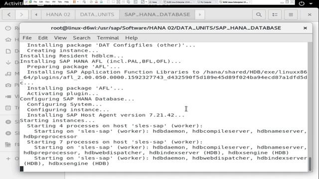 GUI Mode Installation SLES 15 SP1 , HANA 2.0 SPS05 , SAP Business One 10.0 (FP 2011) смотреть онлайн