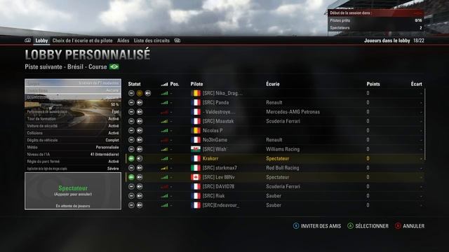 [FR] Manche 3/13 • Grand Prix du Brésil (SRC Ligue) // Lev88 Nv & Krakorr смотреть онлайн