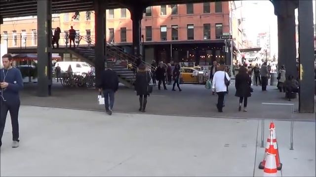 #367 США, High Line Park - наземный парк на галерее старого сабвея! смотреть онлайн